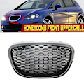 Miniatyrbillede 4 af 5: Forreste Nyre Grill Hættegrill til Seat Leon (matsort)