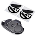 Miniatyrbilde 2 av 4: 2 sett 0,6 mm museføtter muse skøyter muse klistremerker pute for Logitech G502 Hero Lightspeed mus