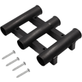 Miniatyrbilde 1 av 5: Stang Holder for Båter Oppbevaring - Fiske Stang Holdere 3 Rør - Fiske Stang Oppbevaringsrør Fiske Tilbehør Stang Holdere Med 4 Monteringer