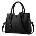 Mode håndtaske til kvinder Stilfuldt sofistikeret design Shopping Black