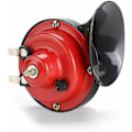 Miniatyrbillede 1 af 5: 300db Super Tog Horn 12v 300db Super Tog Horn Til Lastbiler Suv Bil Båd Elektrisk Horn Motorcykler Høj Tog Horn