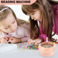 Miniatyrbilde 4 av 5: Diy Making Bead Spinner Holder Gem Workshop Wooden Crafting Project Stringing With Big Eye Needle G