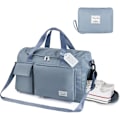 Miniatyrbillede 2 af 5: Rejsetaske, Foldbar Gymtaske Overnight Weekendtasker til Kvinder, Let Hospitalspose med Vådt og Tørt Adskillelse, Stor Holdall Taske Cabi