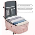 Miniatyrbillede 4 af 7: 35L Laptop Rejsetaske USB Opladning Multifunktionel Skole Taske Vandtæt Bagage Skuldertasker med Sko Lomme Expandable armygreen