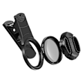 Miniatyrbillede 1 af 5: Ukcoco 1 Sæt Cirkelpolariserende Filter Telefonkamera Linse Cpl Polariserende Filter Linse Bærbar Mobiltelefon Linse (37mm)