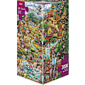 Miniatyrbillede 2 af 2: Heye Triangular , Exotic Safari, Berman Jigsaw Puzzle (2000 brikker)