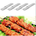 Miniatyrbilde 3 av 3: 4 stk. Bbq Griddle i rustfritt stål, kraftig grillplate, varmebeskyttelse, reservedeler, Bbq gassgrill reservedeler for Charbroil Grillware Gril Høy Qu