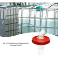 Miniatyrbilde 3 av 5: Ibc Regnfilterdeksel, Vaskbar Nylon Ibc Filter, Ibc Lokkfilterdeksel 163mm/245mm Rød Ibc Regnvannstank