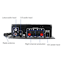 Miniatyrbillede 3 af 4: Ak380 Forstærker Digital Display Bluetooth-kompatibel 5.0 2x400w Kompakt 12v Hjem Stereo Receiver Til Bil