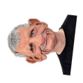 Miniatyrbild 4 av 5: Halloween Stora Öron Gammal Man Mask Läskig Man Huvudbonad Helmask Cosplay Fest Rekvisita