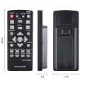 Miniatyrbilde 3 av 5: Fjernkontroll for LG DVD-spiller COV31736202 for DP132NU DP132
