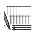 Miniatyrbilde 1 av 5: 50 stk Nibber Tips Påfyll Erstatning Nibber Stylus Tips For Note10/note10 Plus/note 20/s7/s7 Plus