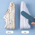 Miniatyrbild 4 av 5: Skrubbborste Hushålls Tvättskrubb för Skor Kläder Sneakers Bärbar Mjuk Plast Rengöring Tvättskrubb med Bekvämt Grepp (Blå)