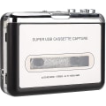 Miniatyrbillede 3 af 4: Stereo kassetteafspiller, Walkman bærbar kassetteafspiller, bærbare hovedtelefoner til computer