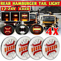 Miniatyrbilde 2 av 5: Lastebilhenger 43 LED Baklys for Lastebil Lorry Van Baklykter Bremsestopplys Blinklys Ind