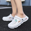 Miniatyrbillede 4 af 5: Herres Sommersandaler Fashion Strand Platform Slippers Eva Sole Slides Sandaler Træsko Blanco 38