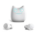 Pikkukuva 1 / 5: Lasten langattomat nappikuulokkeet, Bluetooth-kuulokkeet söpöllä Panda-latauskotelolla, Bluetooth