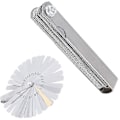 Miniatyrbild 1 av 5: Gitarrbyggare verktyg mätkit understräng radie linjal 32 blad avkännare gauge Jikaix