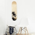 Miniatyrbillede 5 af 5: 2 stk. Skateboard Opbevaring Med Flydende Effekt Holdbar Skateboard Vægmontering Skateboard Display Hanger Skateboard