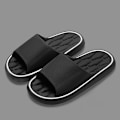 Miniatyrbillede 2 af 5: Sommer Nye Sky Slippers Mænd Kvinder Strand Sandaler Tykke Platform EVA Blød Sål Mode Flip Flops Par Hjem Sko Negro 40-41