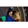 Miniatyrbilde 5 av 5: Kevlar sveisehalsbeskyttelse, kutt/ripe/varmebestandig nakkebeskytter skulder/draperi passer til alle typer sveisehjelmer/hette/maske