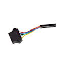 Miniatyrbilde 5 av 5: S866 Elektrisk sykkel LCD-skjerm Elektrisk scooter Display Meter Kontrollpanel med vanntett plugg en