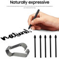 Miniatyrbilde 5 av 5: 5 stk. Stylus-spissutskiftning Stylus Touch Pen Tip Substite Nib Galaxy Note20/note10/tab S6/tab S White