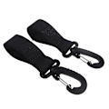 Miniatyrbilde 2 av 4: 2 stk. Heavy Duty Henger for Babyvogn Henger Bleieveske Buggy Klips Gjenbrukbare