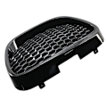 Miniatyrbillede 5 af 5: Forreste Nyre Grill Hættegrill til Seat Leon (matsort)