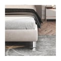 Miniatyrbillede 2 af 5: 4 stk. Opgraderede Justerbare Møbelben i Metal 12-18 cm, udskiftningsben til seng, sofa, skab, divan, kommode, bord A
