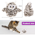 Miniatyrbild 2 av 5: Interaktiva Fladdrande Vingar Uggla Katt Leksaker, Automatisk Kvittrande Uggla Katt Leksak Förhindrar Tråkighet Laddningsbara Vingar Flygande Fågel Katt Leksaker