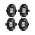 Miniatyrbilde 1 av 5: 4 stk Universelle Blålys Advarselslys USB Oppladbare LED Nødlys Drone Natt Blålys Lampe