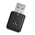Pikkukuva 1 / 4: Auton langaton FM-lähetin Bluetooth-yhteensopiva 5.1 FM-radiomodulaattorisarja Viiveetön Meluton Handsfree-ääniadapteri