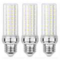Miniatyrbillede 1 af 5: 3 stk. 20W LED Majslys Pærer, 150W Ækvivalent Glødepære, 2300lm, 4000k Neutral Hvid, E27 Edison Skrue Lyspærer