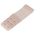 Miniatyrbillede 5 af 5: Xelparuc 8 stk. Bløde BH-Forlængere til Kvinder, 2-Hages BH Elastisk Forlænger, 3.9\"x1.3\" (Sort, Hvid, Beige, Lys Beige)
