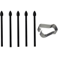 Miniatyrbilde 2 av 5: Erstatningsspiss Nibs, Stylusspisser S Pen Nibs for Samsung Galaxy Tab S6 Lite S6/s7/s7+ Note10/note20 Tips (svart)
