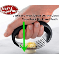 Miniatyrbillede 3 af 5: Hvidløgspresse Rocker Rustfrit Stål, Hvidløgshakker Hvidløgspresse Hvidløgsknuser Moser Hakker Køkken Pounding Tool