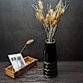 Miniatyrbillede 3 af 5: 25cm Blomster Vase Sort Guld Keramisk Høj Design Dekorative Vas Til Hjem, Fest, Bryllups Midtpunkt