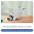 Miniatyrbild 4 av 5: Lp Disc Record Player Phono Turntable 4-pin Alloy Med Ofc-kablar F