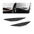 Miniatyrbilde 5 av 5: 1 par bakre stang honeycomb reflektor deksel trim styling for Golf 7 Mk7 2014-2018 bakre tåkelys striper klistremerke