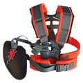 Adjustable Double Padded Harness for Brush Cutter, Lawn Mower (Red)