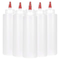 Miniatyrbilde 4 av 5: 6 stk. Klemflasker for sauser - 16 oz - Beholdere for ketchup, grillmat, S