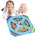 Miniatyrbillede 2 af 5: Frustrationsbrætspil, Racing og Jagt til Basisspil for Børn, Sjovt Forældre-barn Spil Uddannelseslegetøj