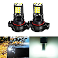 Pikkukuva 4 / 4: Yhteensopiva 2 kpl sumuvalopolttimo Psx24w H16 Pwy24w Psy24w S19w Led-polttimot 3030 24smd