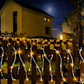 Miniatyrbilde 4 av 5: Wabjtam Varmt Hvit Solcelle-Taulys LED Tau Rør 7 meter 50 LED Solcelle-Feelyss