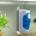 Miniatyrbillede 3 af 5: Magnetisk Akvarium Fiskekummeskraber Glasrenser Skrubber Flydende Rensningsbørste