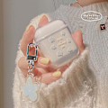 Miniatyrbilde 2 av 5: Airpods 2 og 1 deksel søte blomster glatt myk Tpu støtsikker