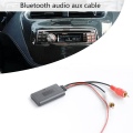 Miniatyrbillede 4 af 5: 2 stk Bil Trådløs Bluetooth Modul Musik Adapter RCA Aux Lydkabel Universal 2rca Interface Bluetooth Adapter 5-12v