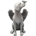 Miniatyrbillede 3 af 5: Katte- og Hunde-Engle Gravstedsmarkør, Hunde-Engle Dyreminde Gravstedsmarkør Tributstatue, Ornament Dyreminde Dyrehave Statue til Udendørs Have Skrivebord