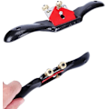 Miniatyrbillede 1 af 5: Justerbar spokeshave-høvl med flad bund og metalblad spokeshave træbearbejdning træhåndværktøj til træskærer, træbearbejdning (10 tommer)